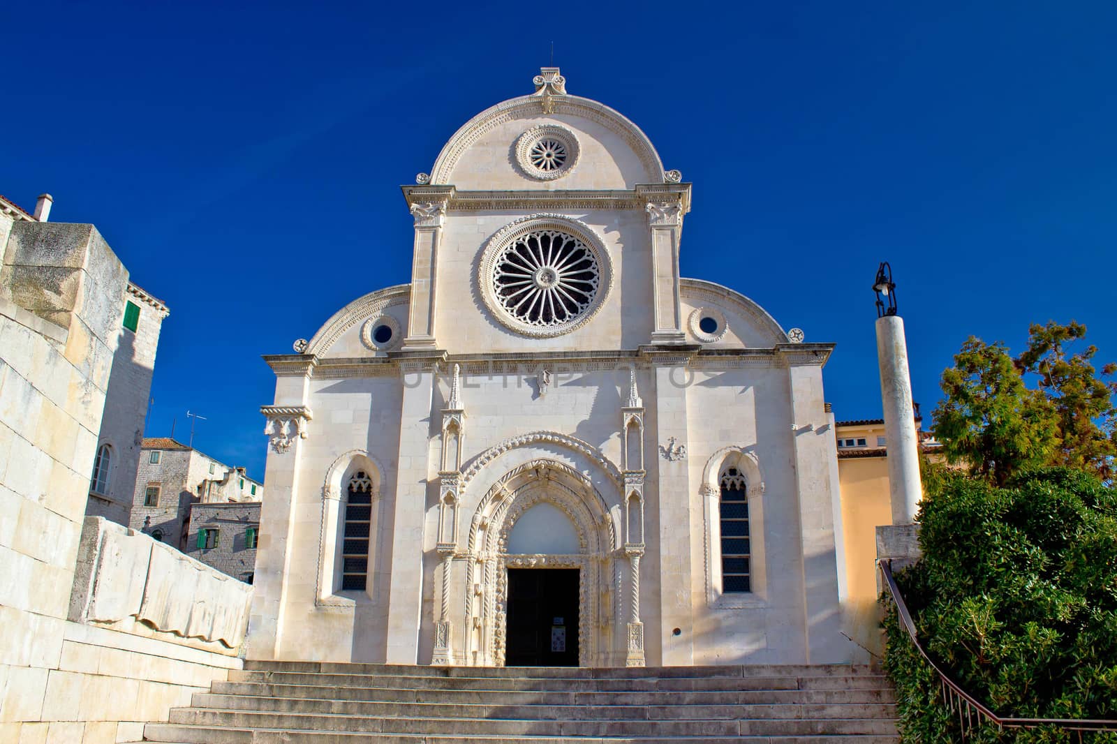 Cathedral of St James in Sibenik facade by xbrchx