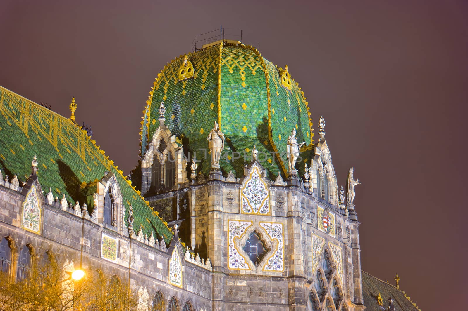 Detail of a church in Budapest, HDR picture