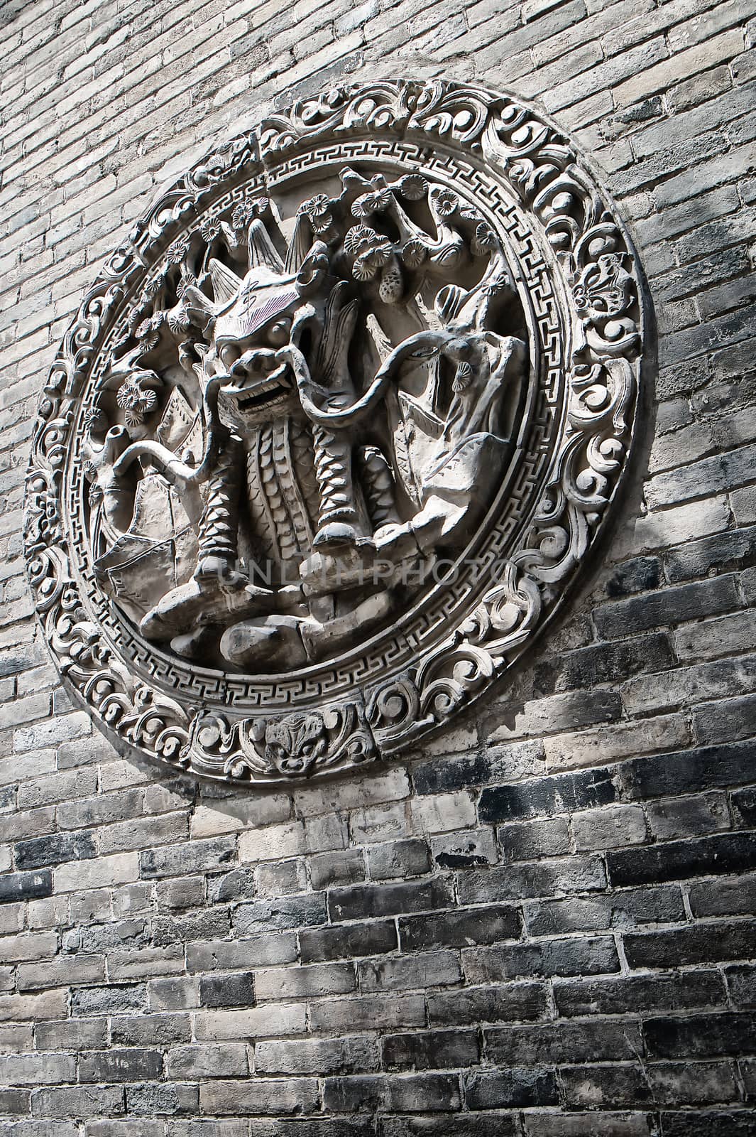 Decoration in Pingyao architecture