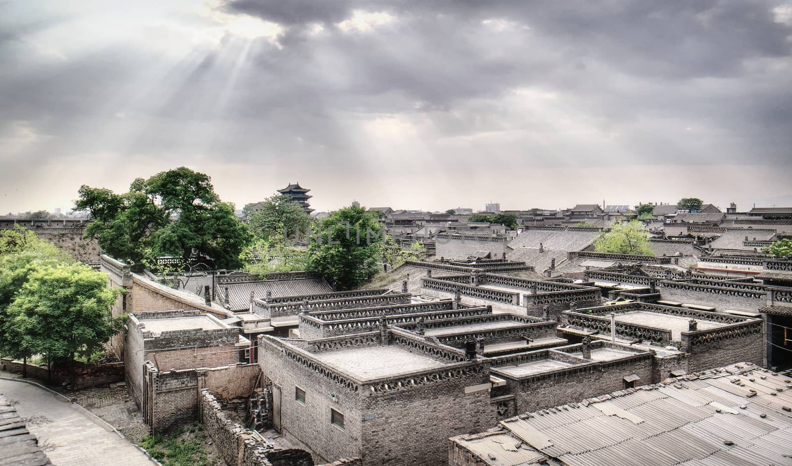 Pingyao is a ancient city in Shanxi province, China. Famous mostly in Ming and Qing dynasty