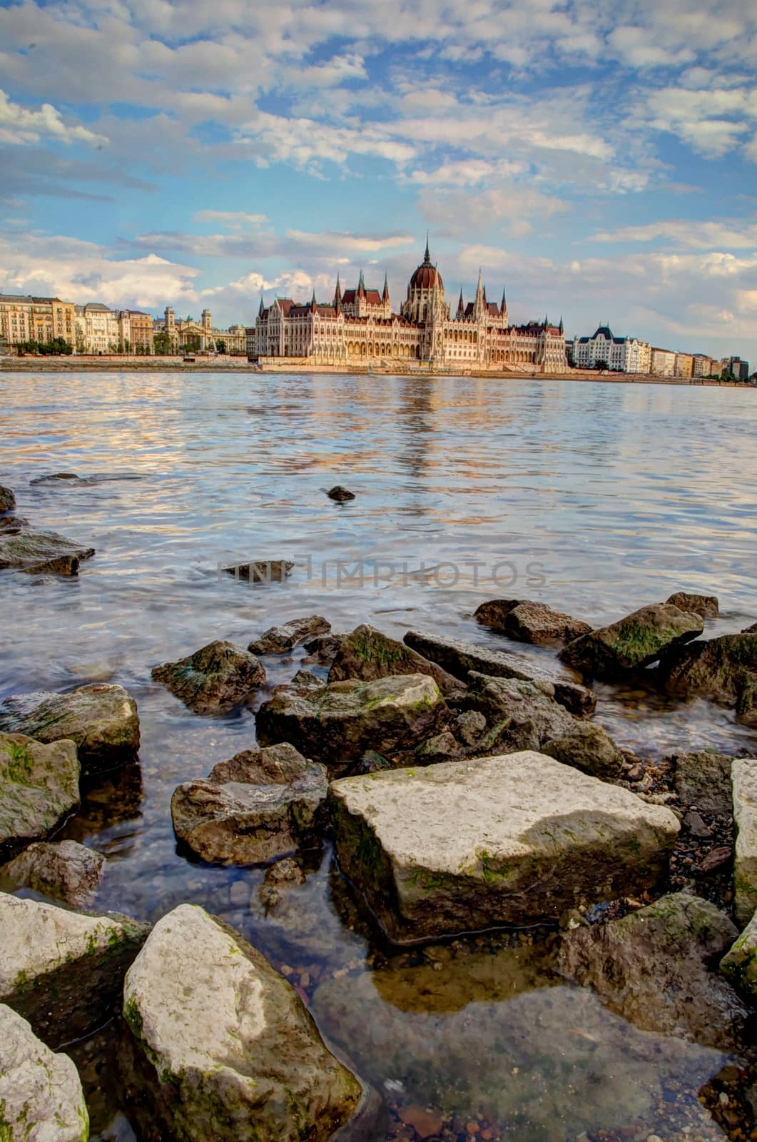 Parliament of Hungary in Budapest by anderm