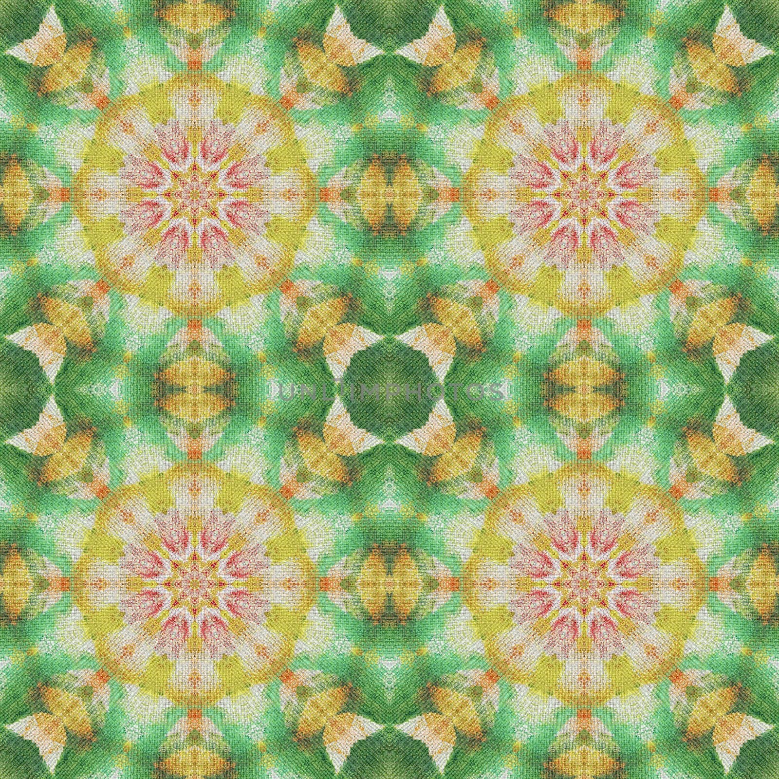 Artistic background, seamless abstract floral pattern, paintings on canvas