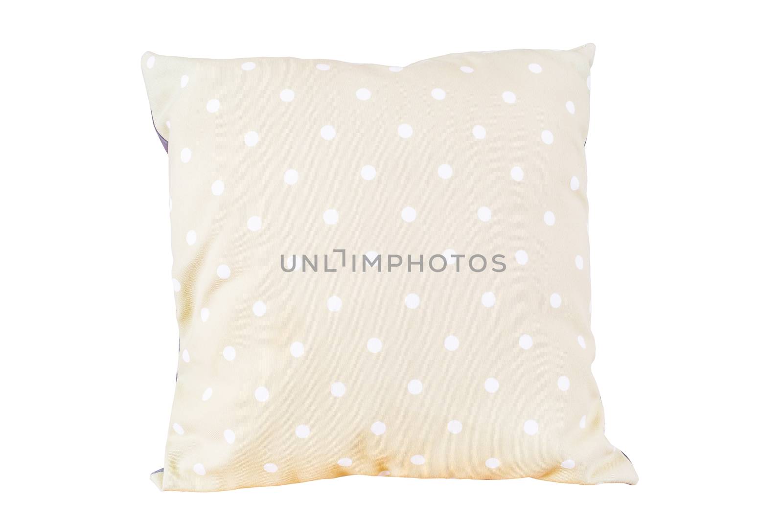 pillow dot green color on white background