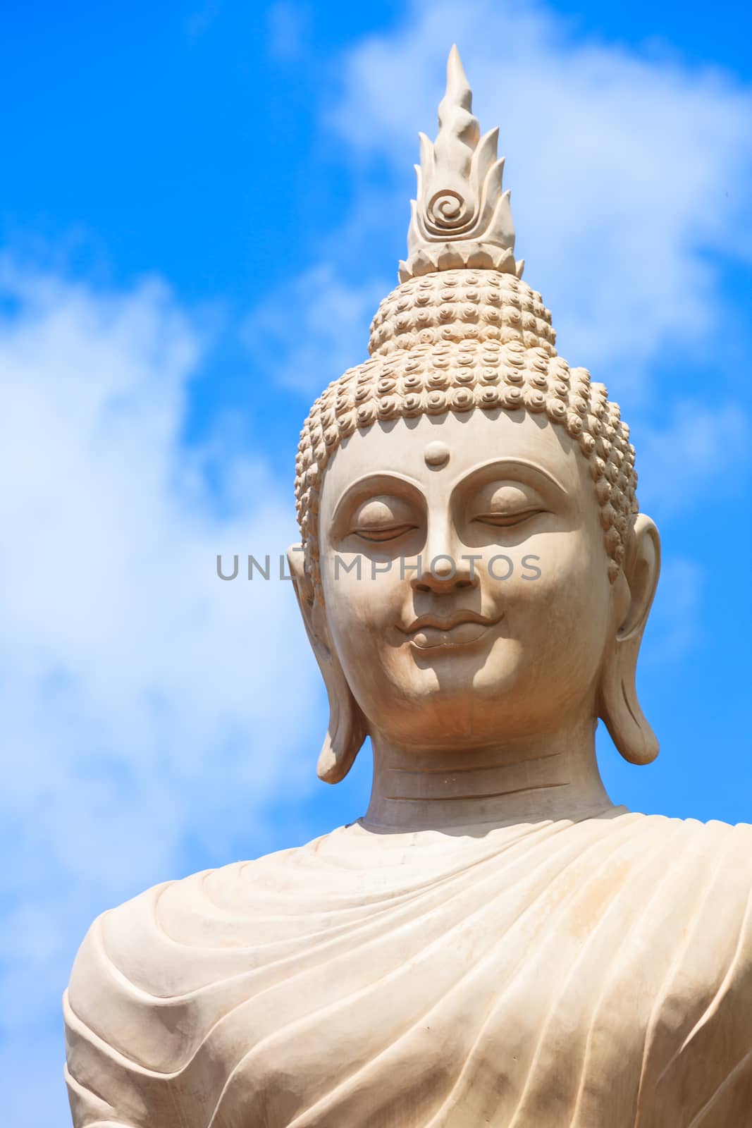 Buddha image, Phasornkaew Temple ,that place for meditation that practices, Khao Kho Phetchabun Thailand