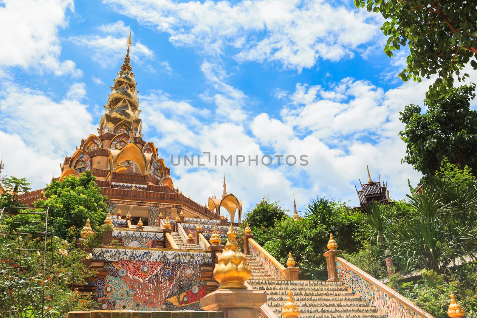 Phasornkaew Temple ,that place for meditation that practices, Khao Kho Phetchabun Thailand