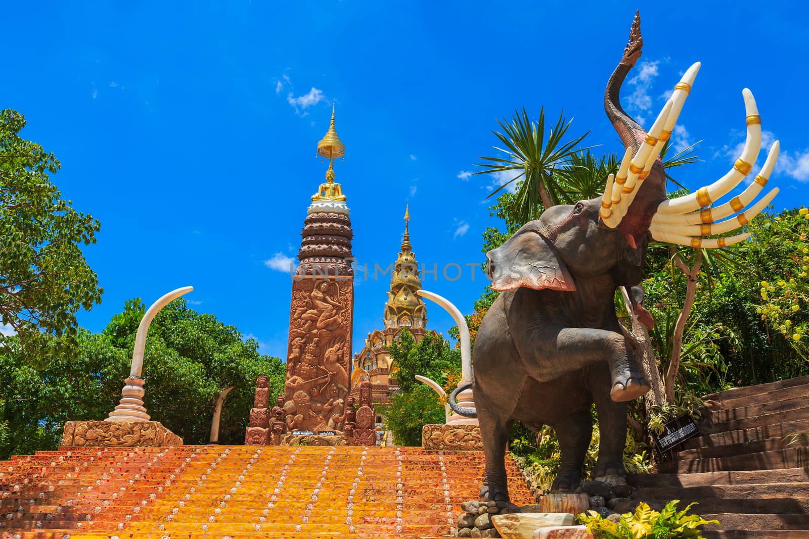 Phasornkaew Temple ,that place for meditation that practices, Khao Kho Phetchabun Thailand