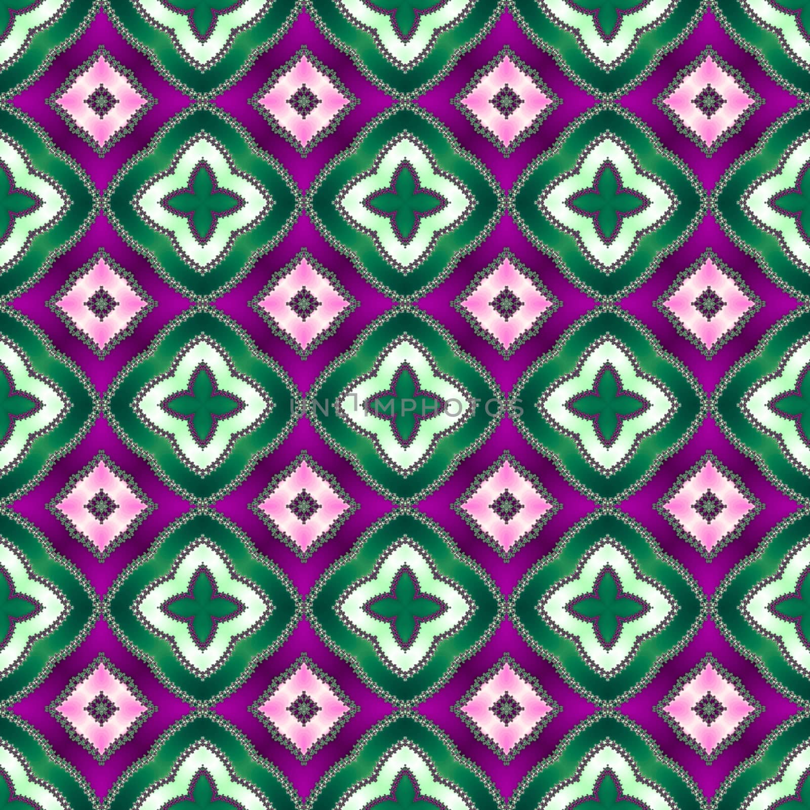 Digital computer graphic - seamless fractal pattern for design.