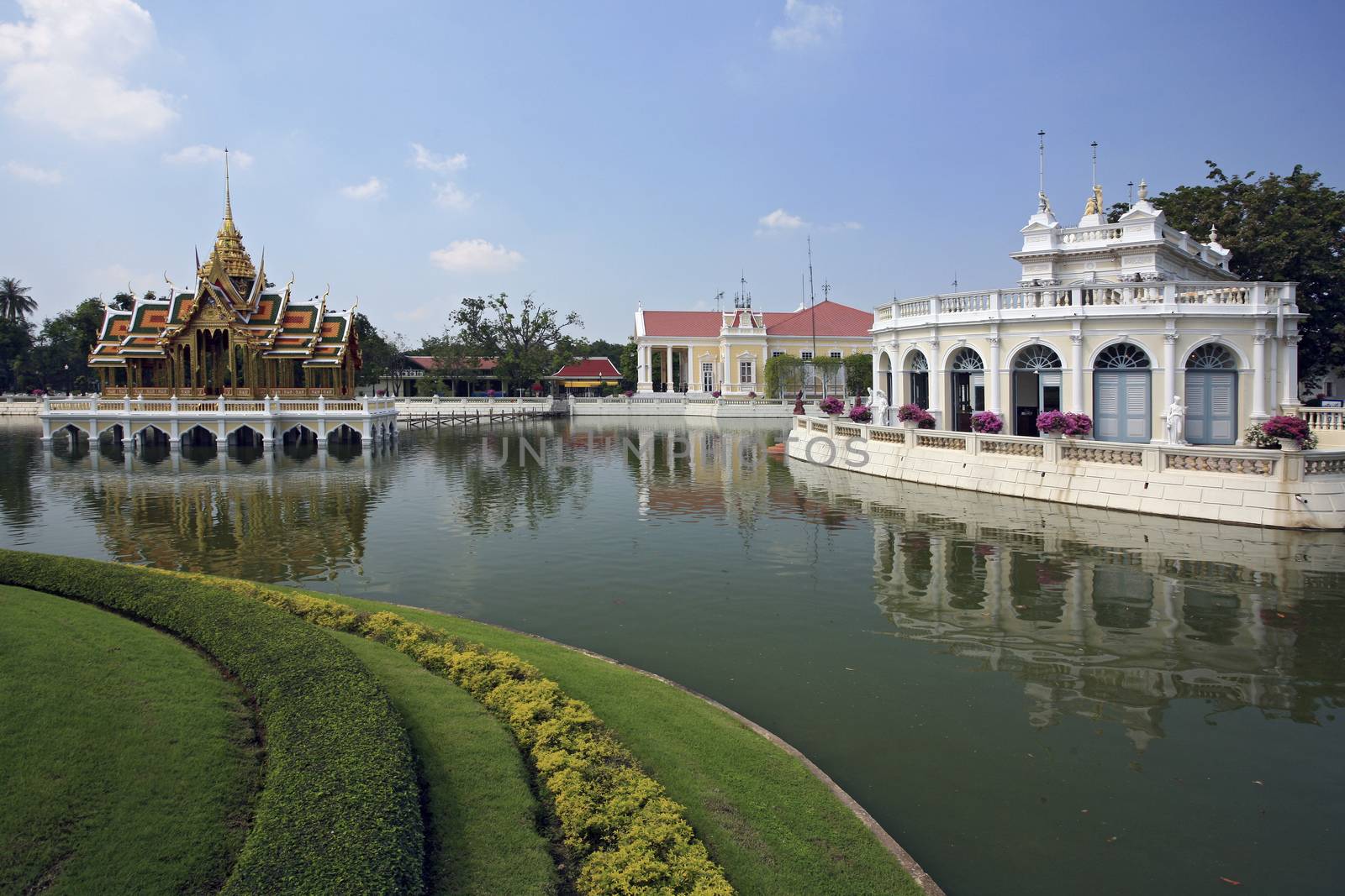 Bang Pa-In Royal Palace - Ayutthaya, Thailand by think4photop