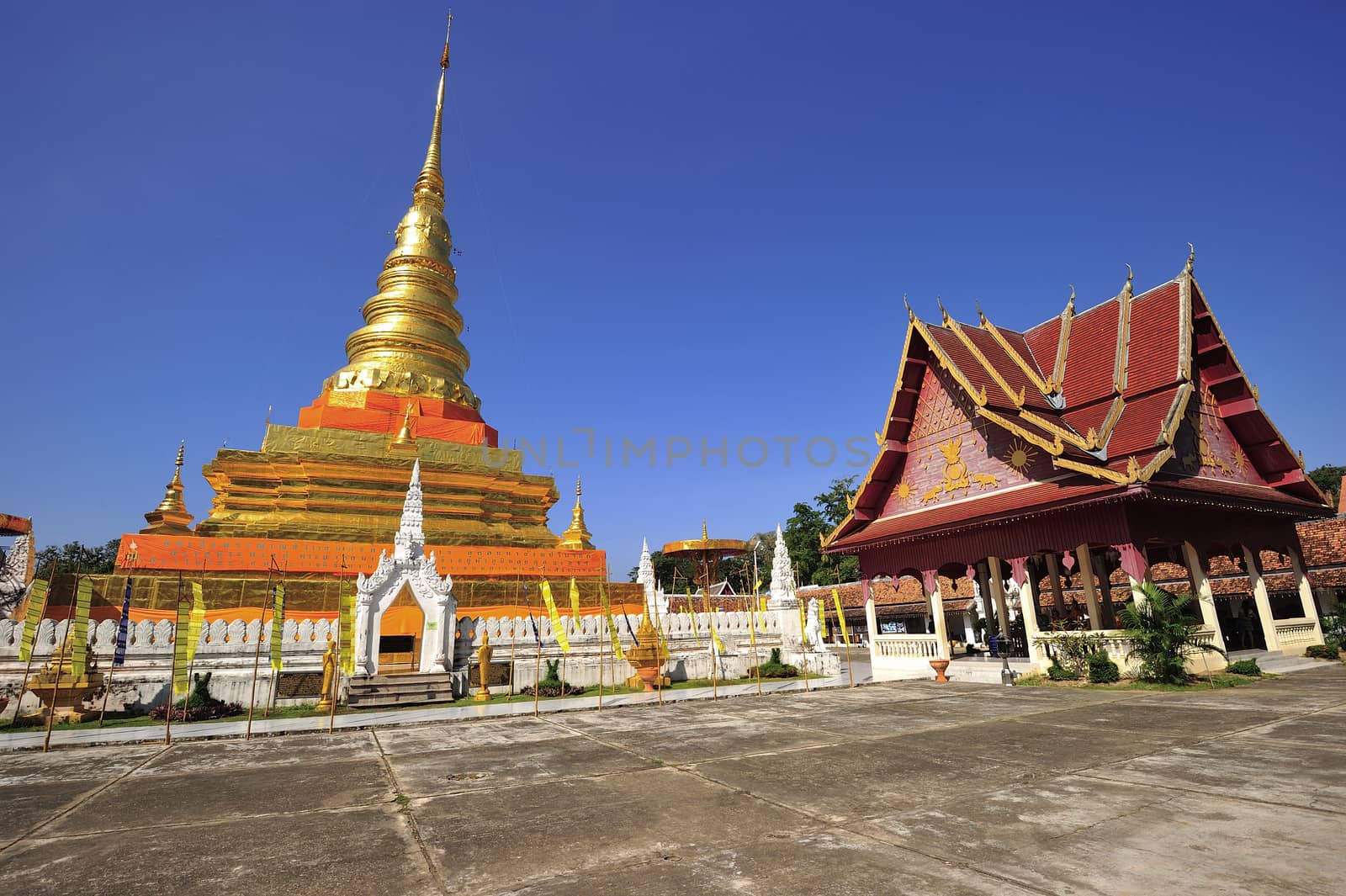 Phra That Chae Haeng, Nan province, Thailand by think4photop