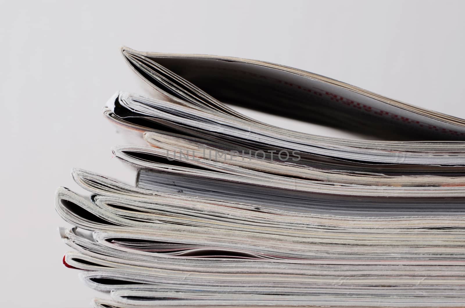 stack of magazines