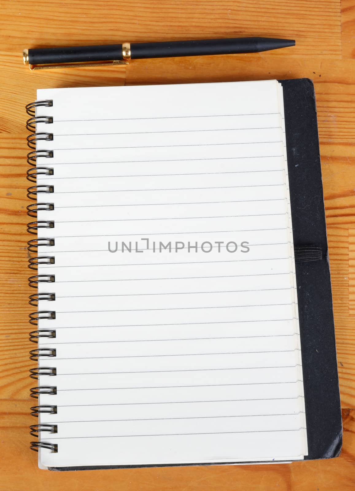blank note book