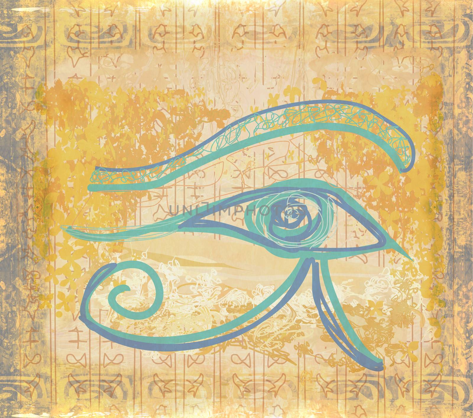 eye of horus grunge backgrounds