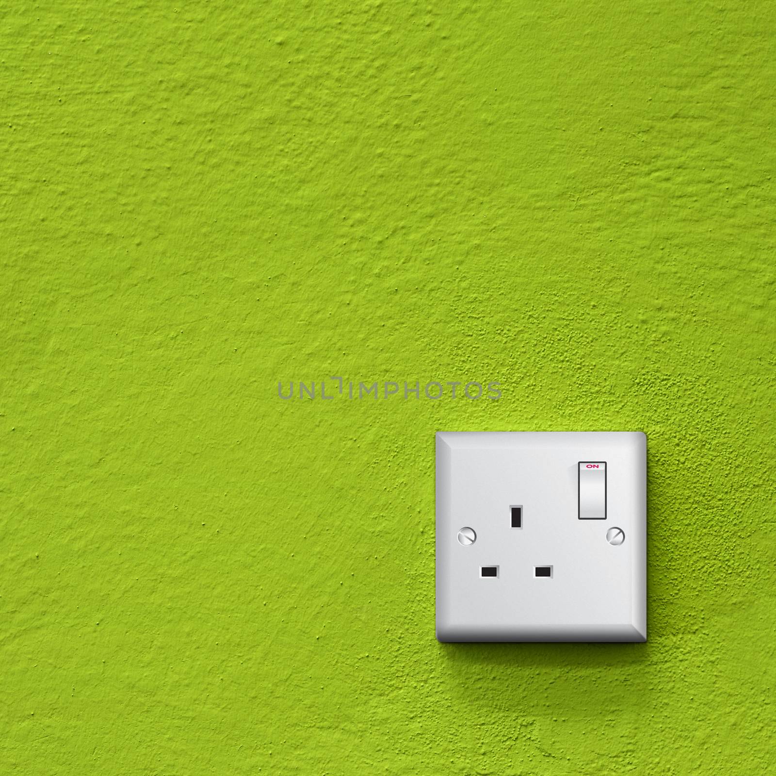 Green Energy in the Great Britain electrical socket by studio023