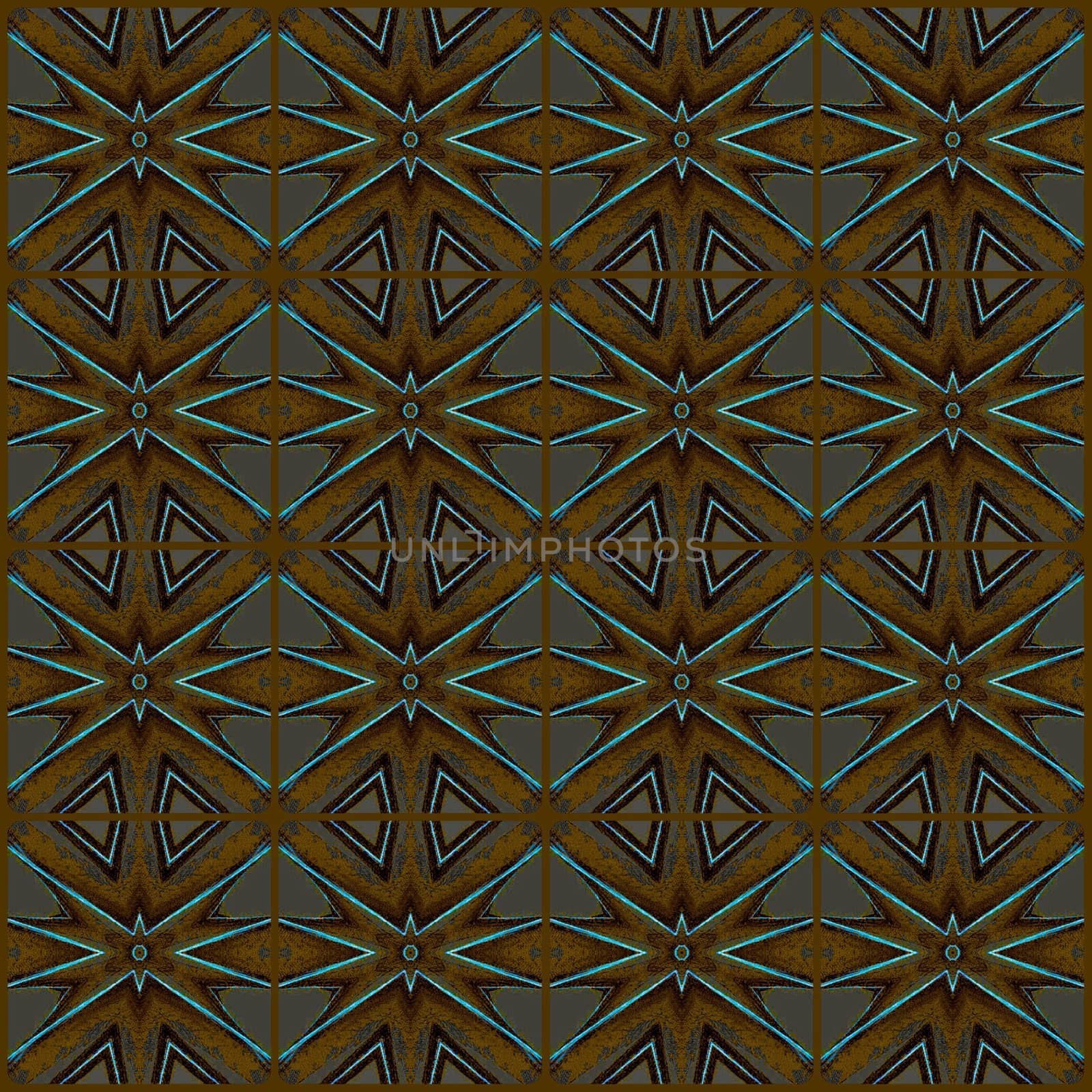 Digital computer graphic - seamless decorative ornament for design.