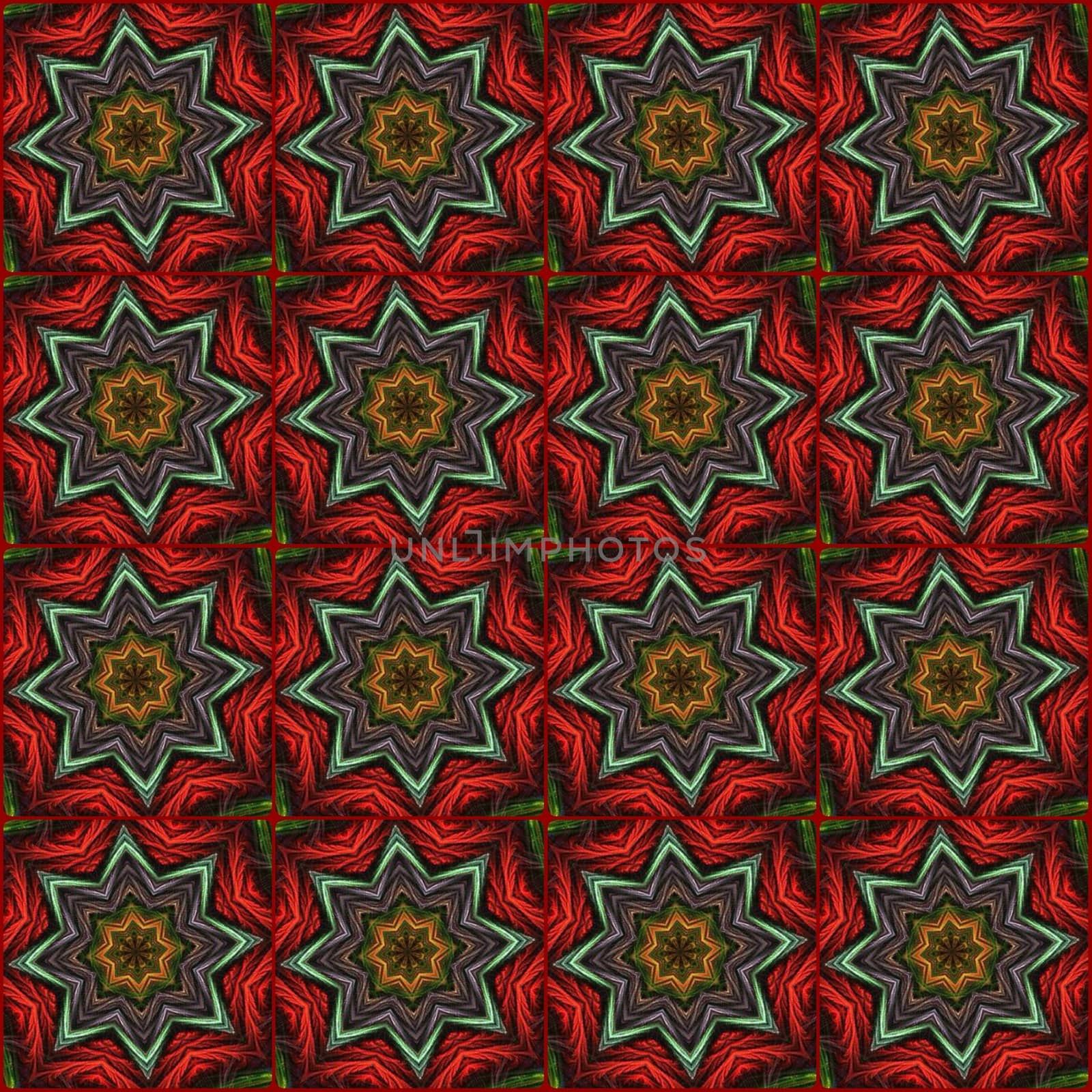 Digital computer graphic - seamless geometric ornament with a stars for design.