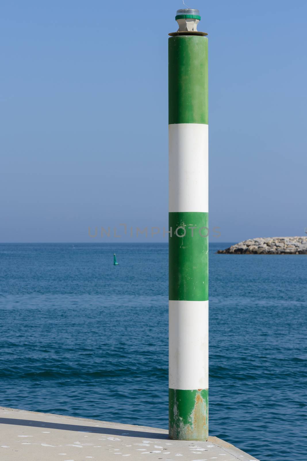 Pole on the pier by anytka