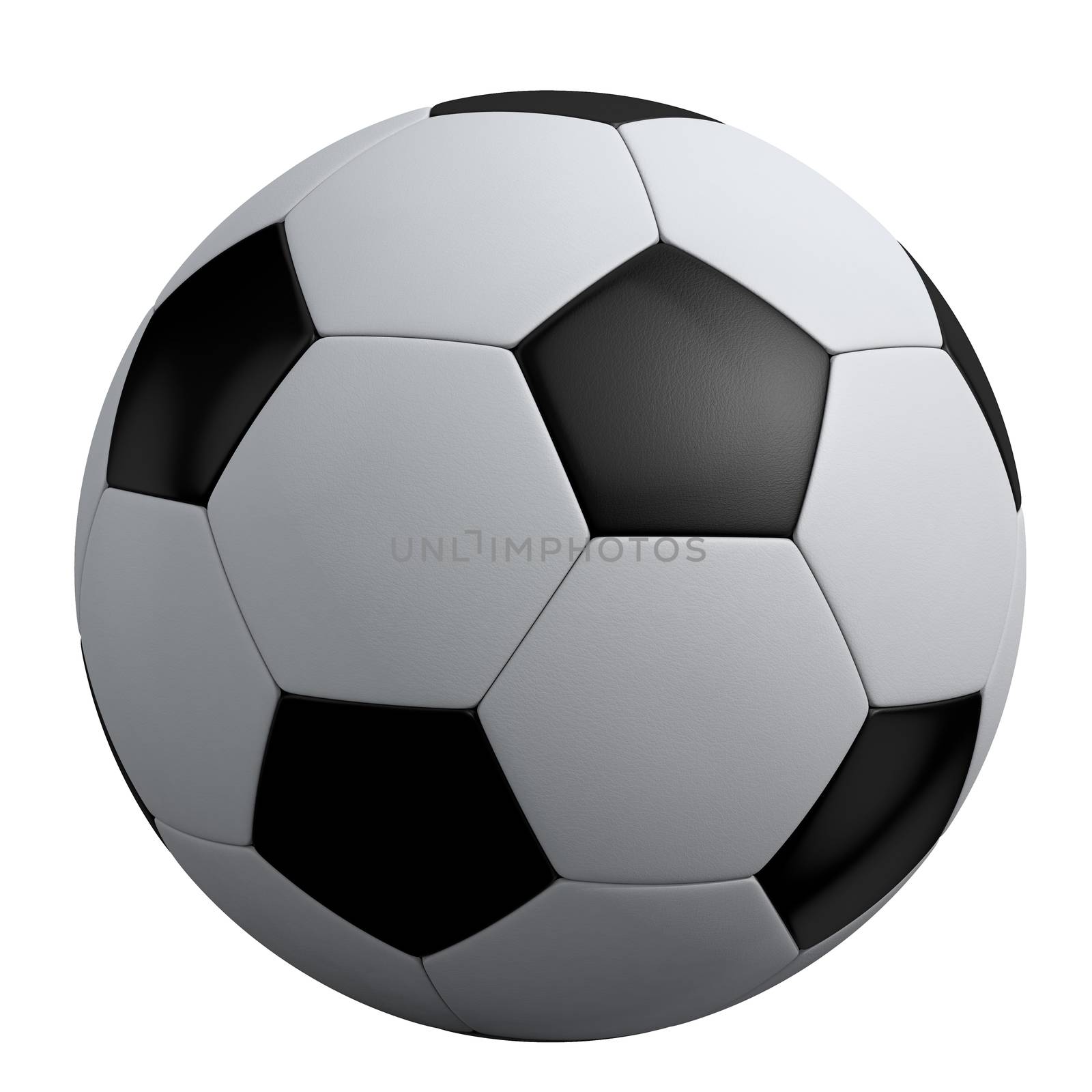 soccer ball isolated on white background