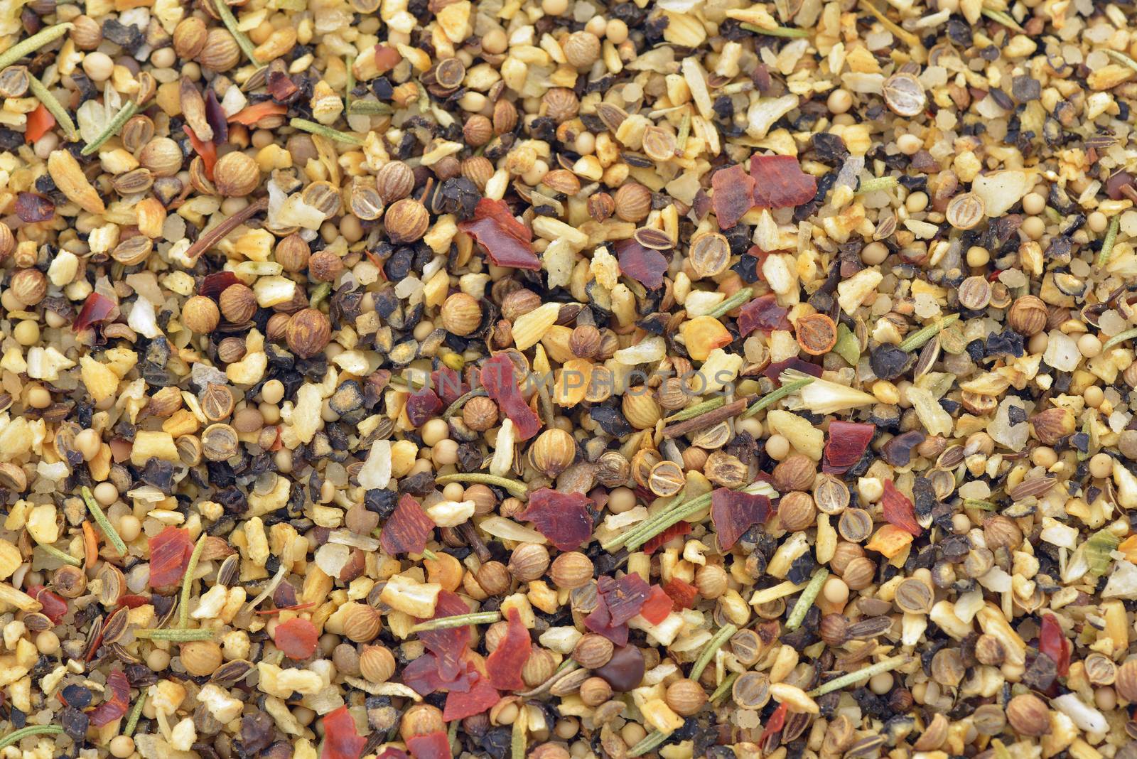 Close-up of spice marinade used to cook meat on BBQ