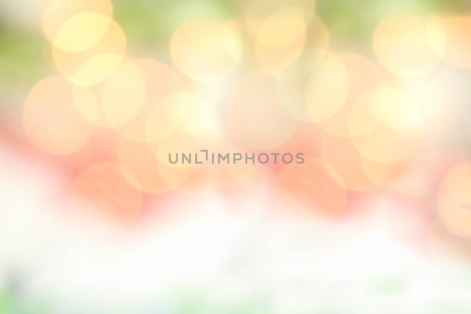 Abstract bokeh background with copy space.