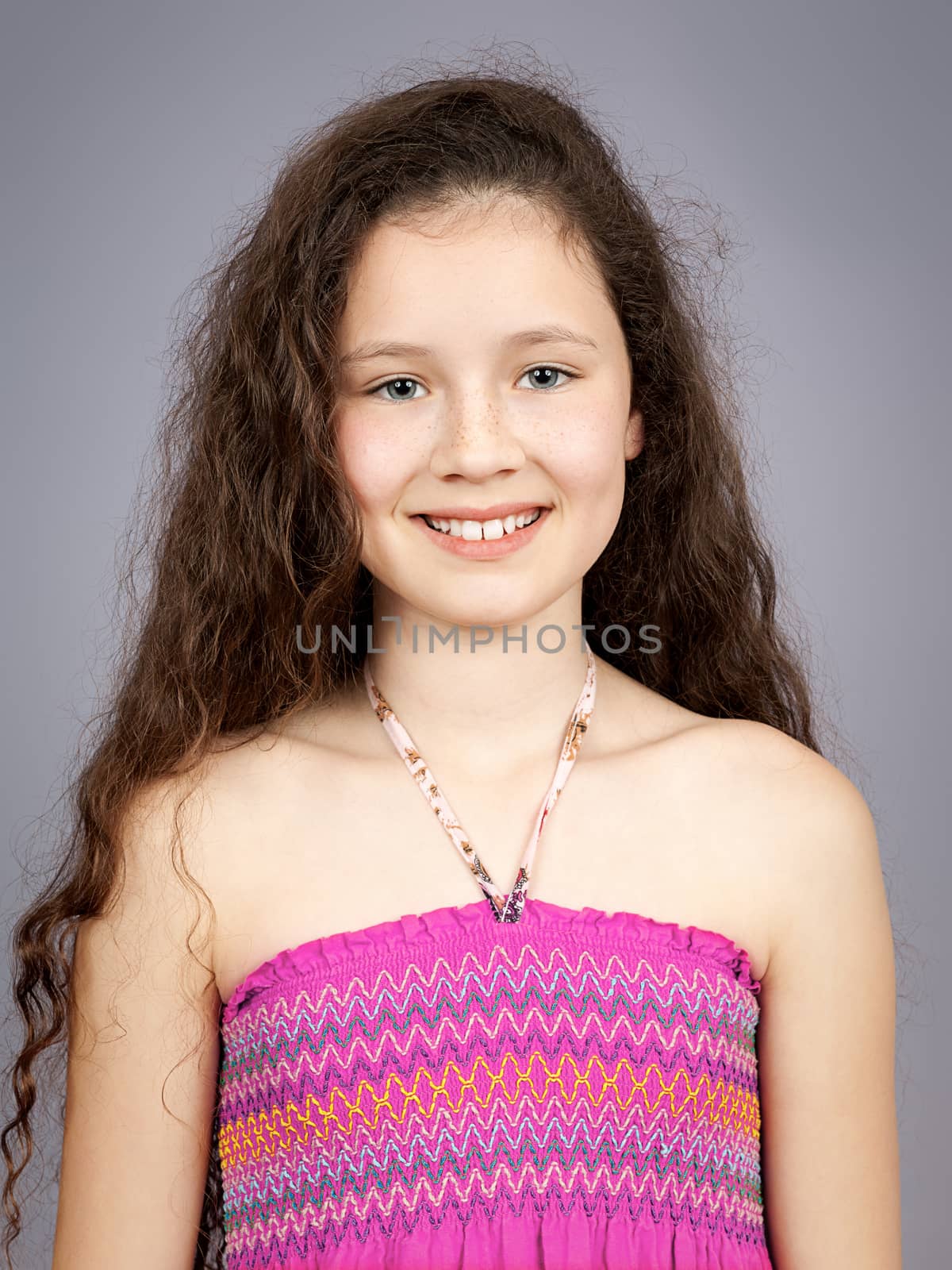 An image of a young girl portrait