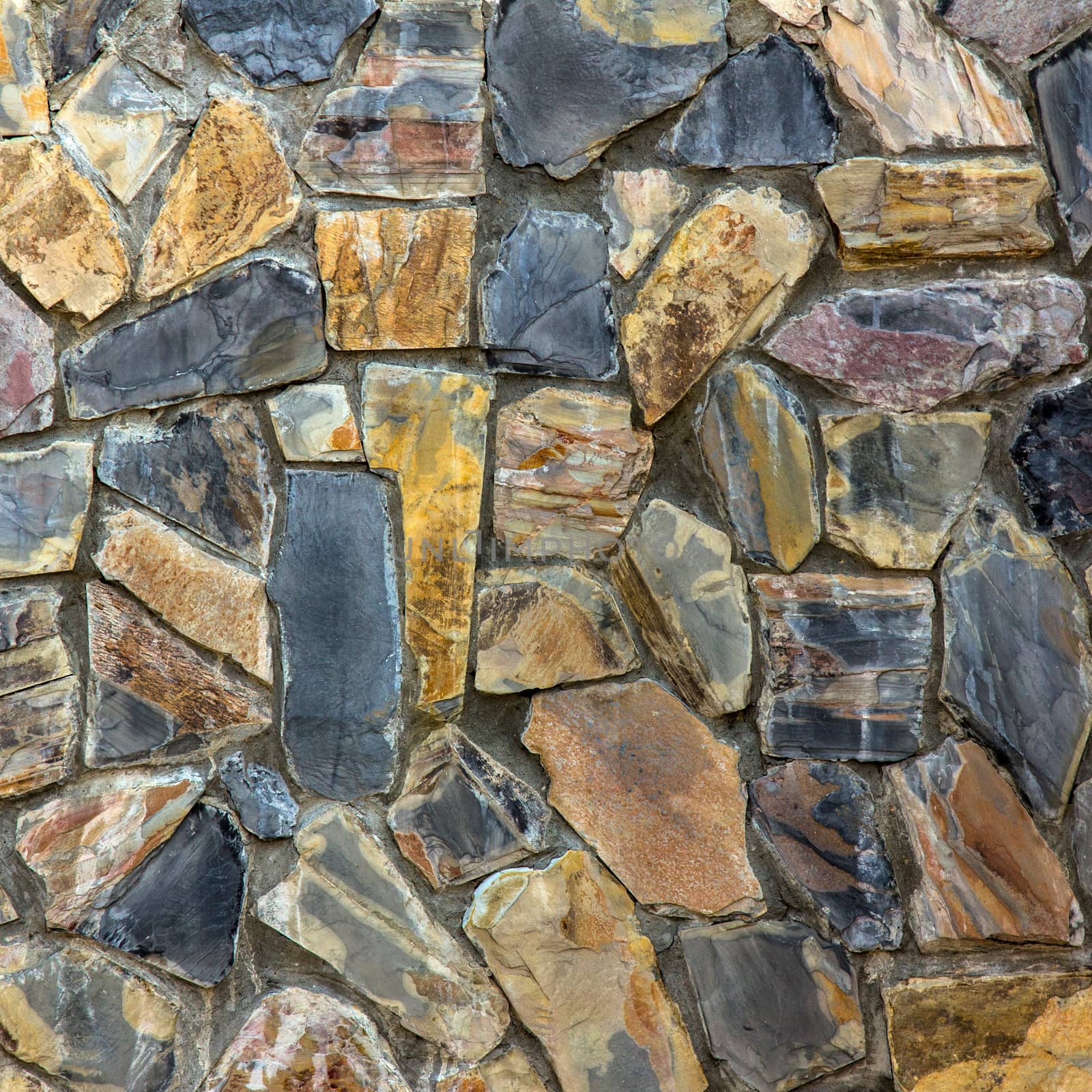 Stones wall pattern with for texture background