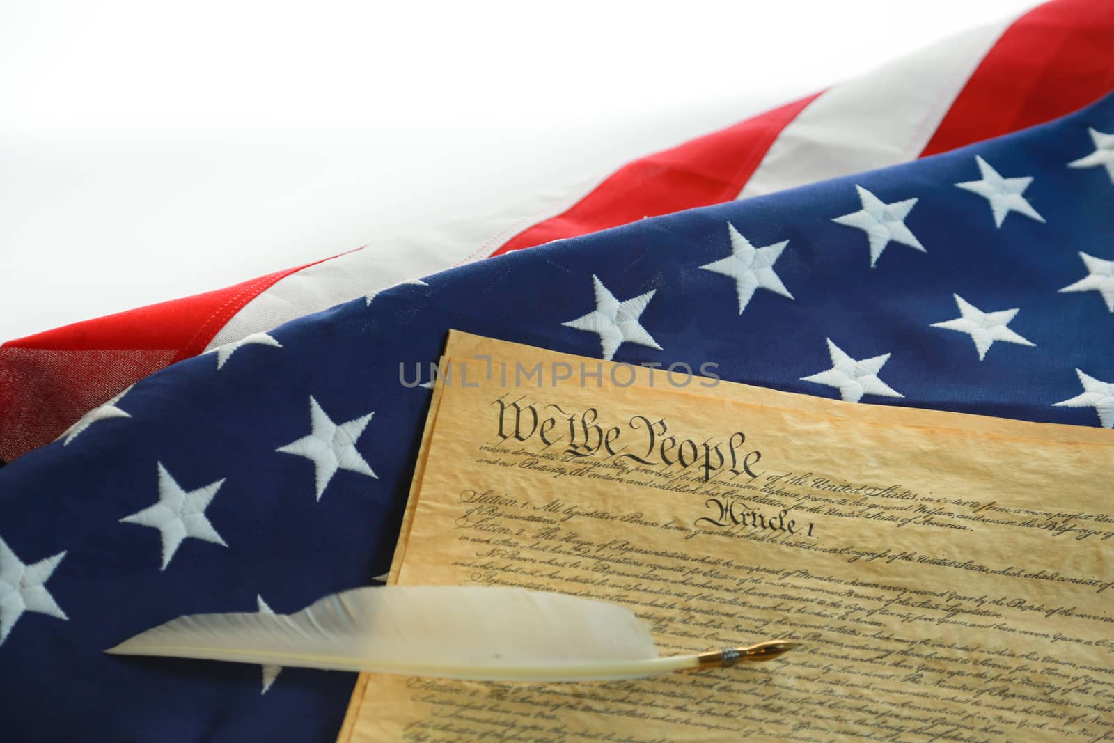 The American Flag and the Constitution