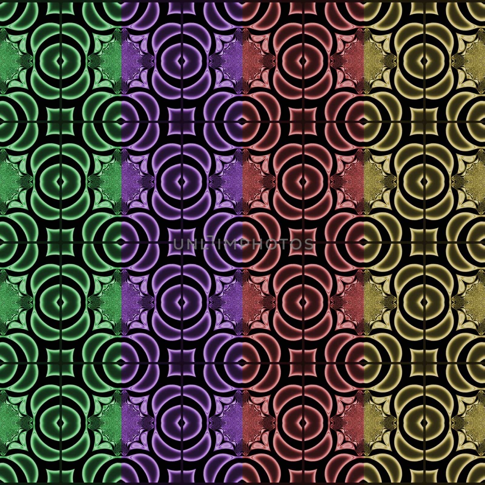 Digital computer graphic - seamless decorative ornament for design.