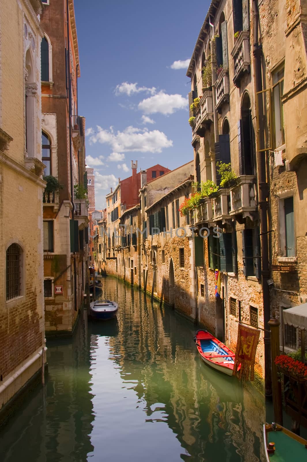 Canal view in Venice, Italy