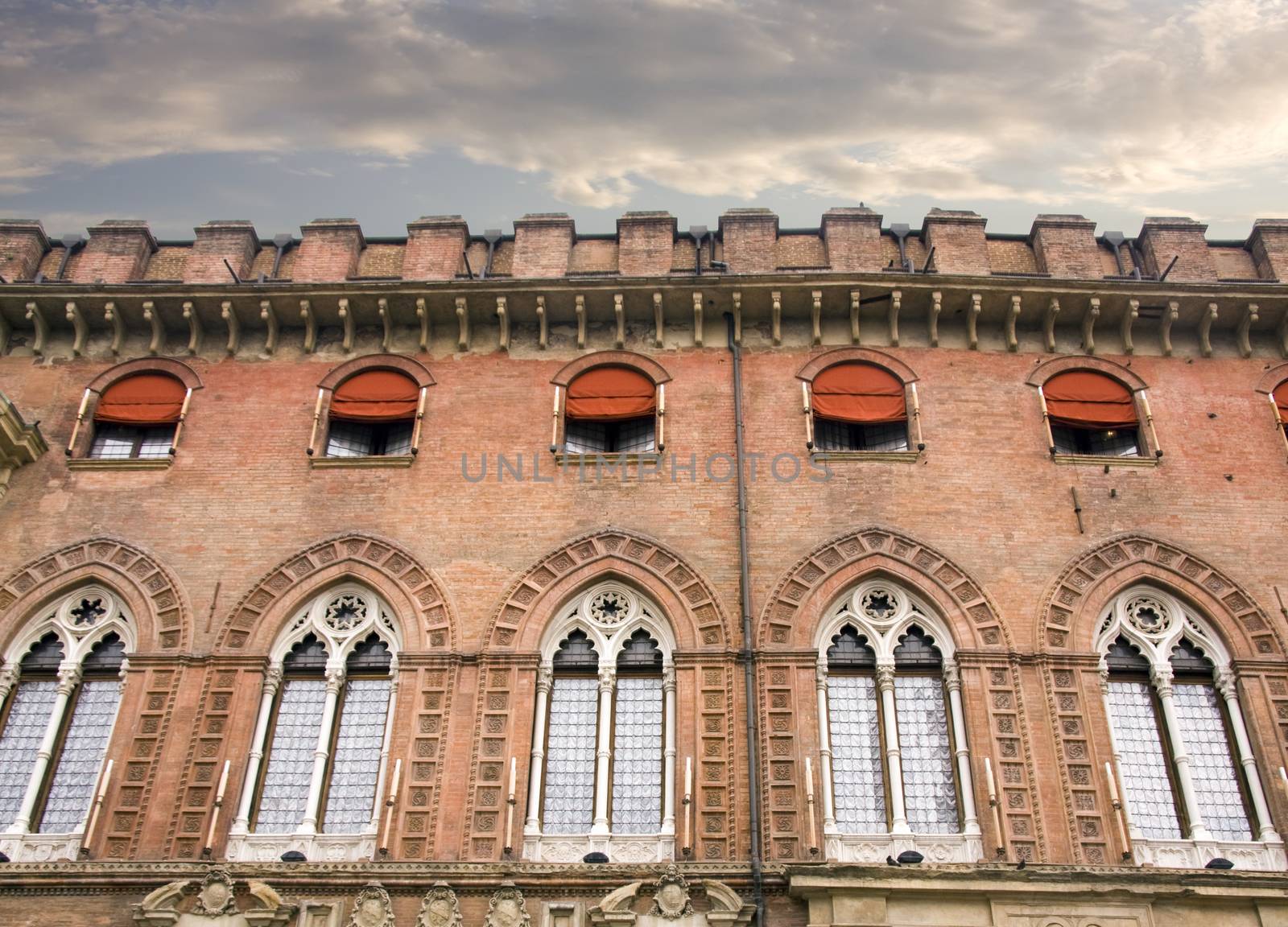 City council facade in Bologna by fotoecho