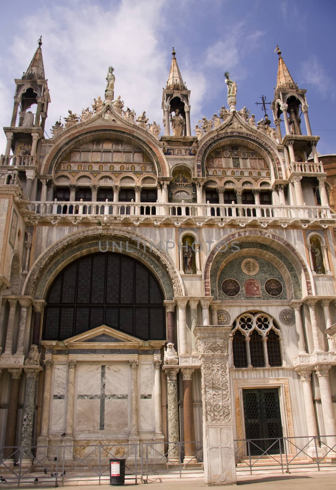 Cathedral in Venice, Saint Mark Place, Italy