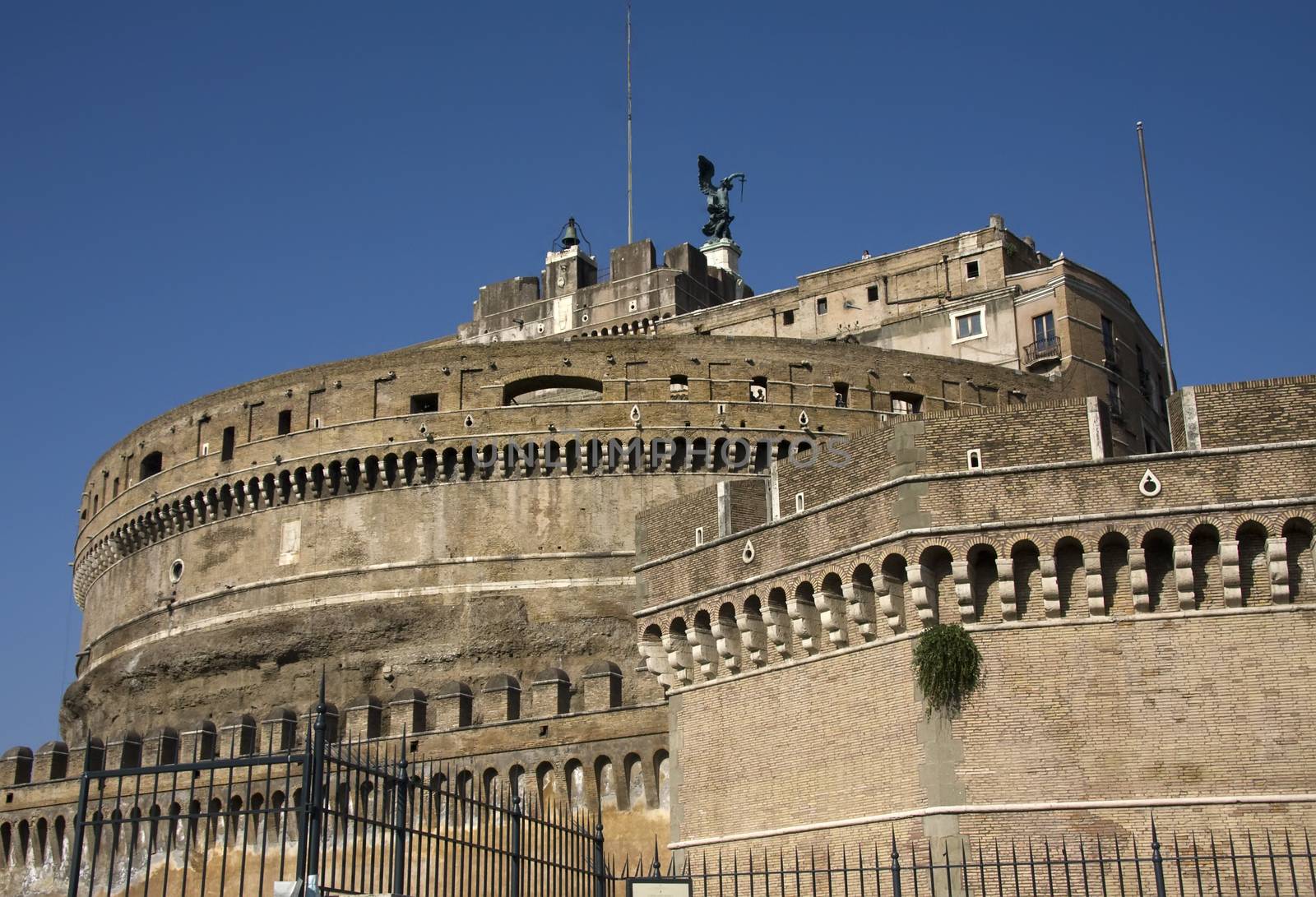Castel Saint Angelo in Rome by fotoecho