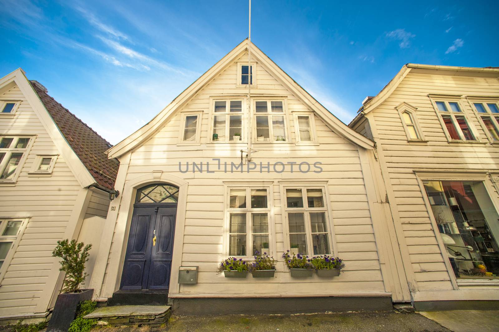 Bergen wooden house by Alenmax