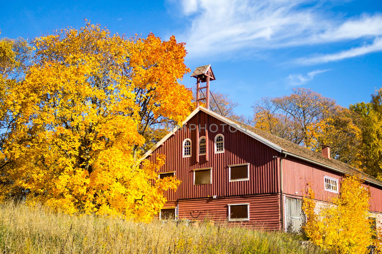 Autumn colors and an old barn by Alexanderphoto