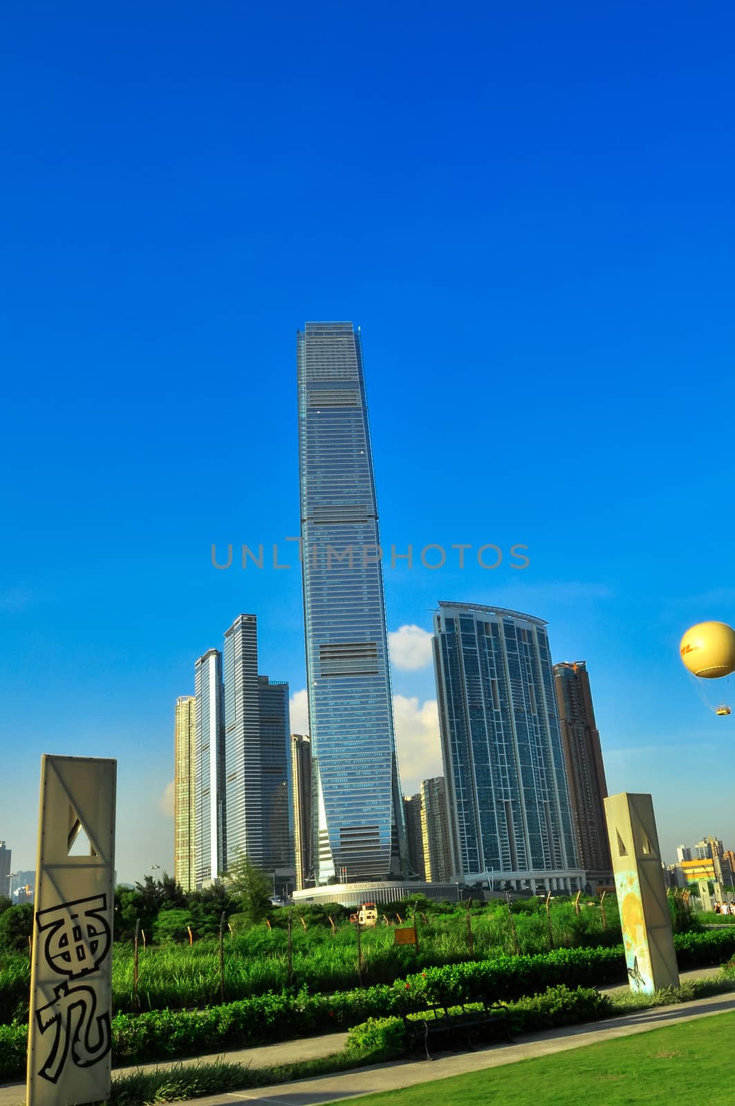 Hong Kong Island from Kowloon.