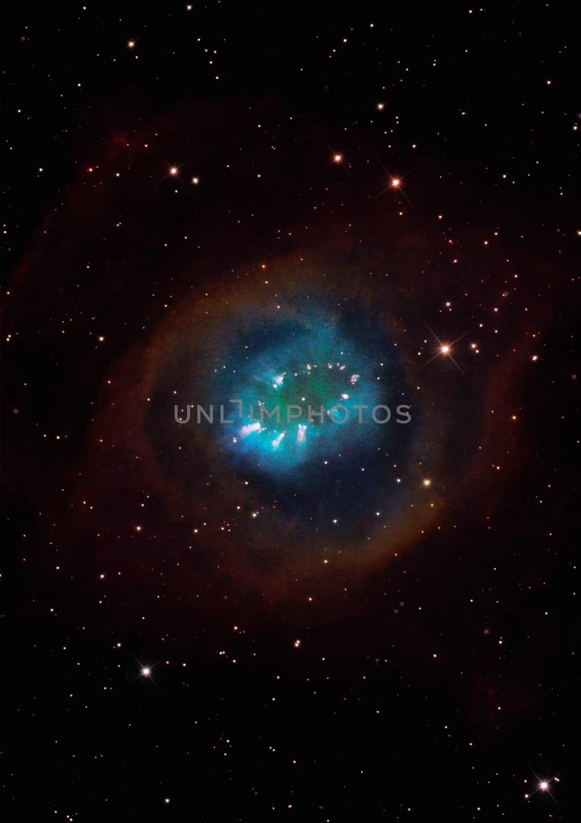 Small part of an infinite star field of space in the Universe. "Elements of this image furnished by NASA".