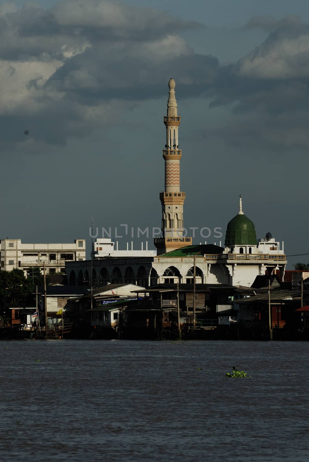 Mosque in Bangkok, Thailand by think4photop