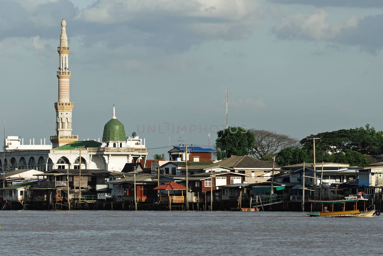 Mosque in Bangkok, Thailand by think4photop