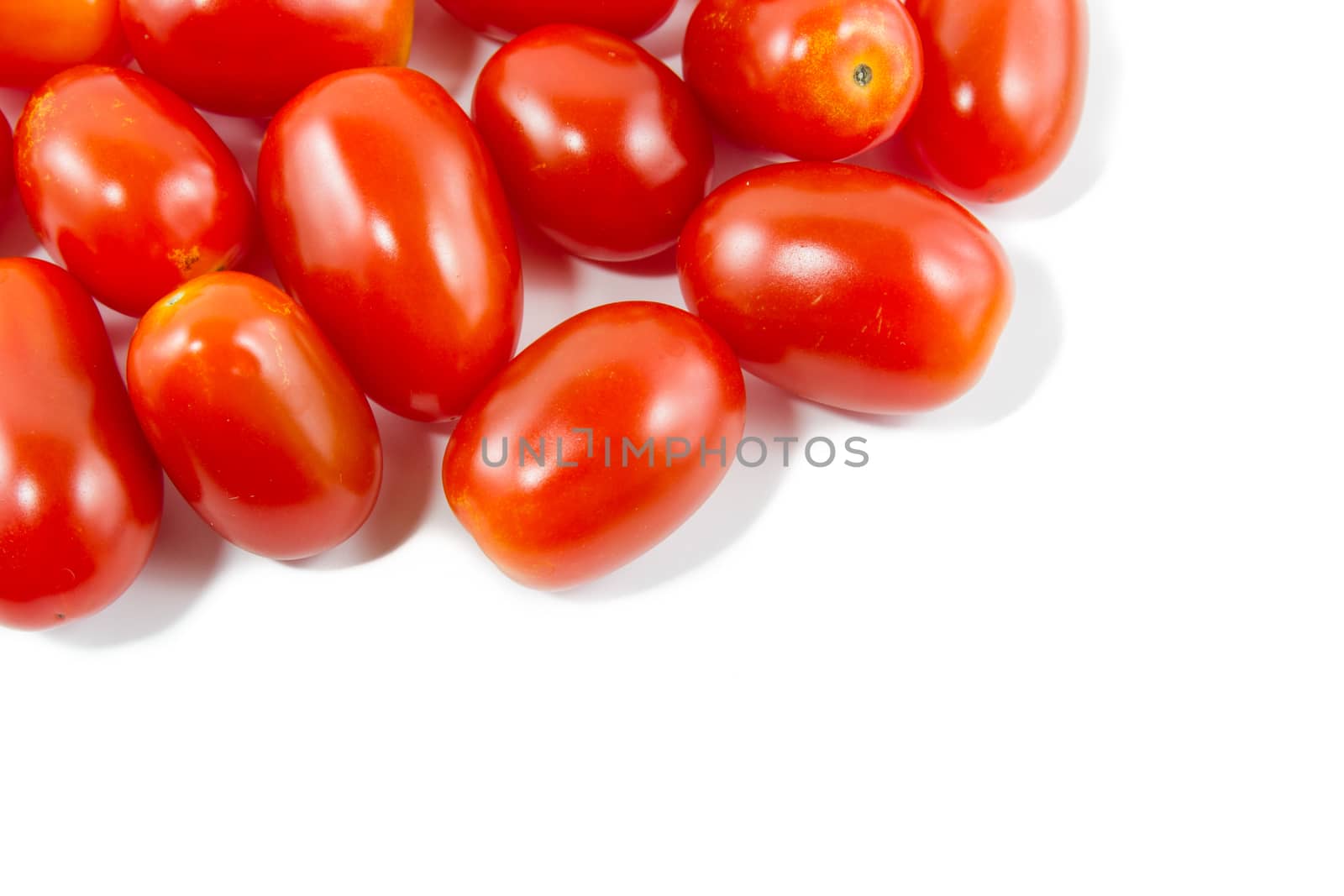 Group of cherry tomatoes by kasinv