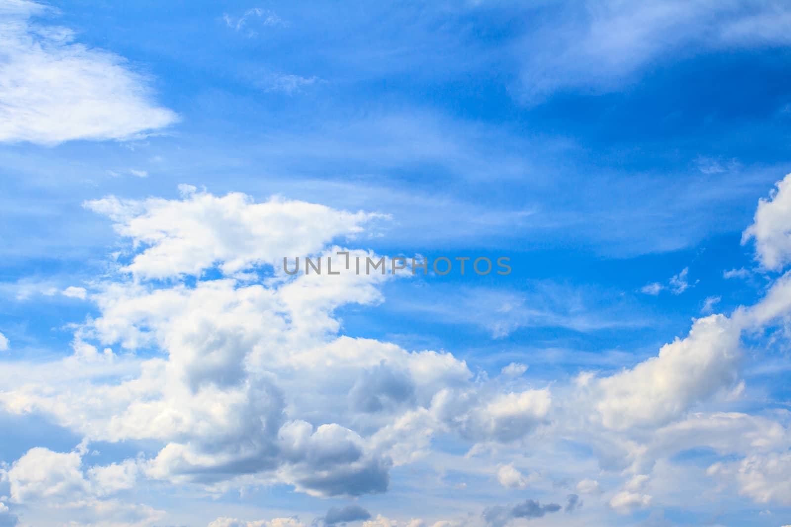 Sky with clouds by kasinv