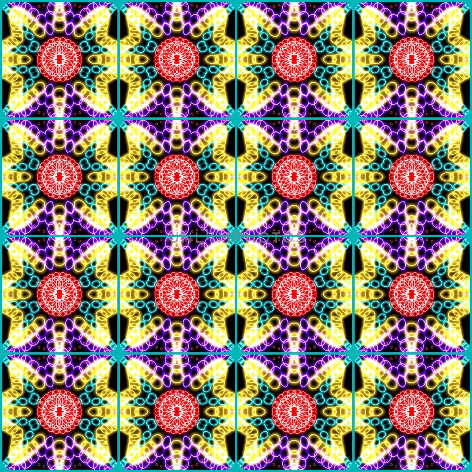 Digital computer graphic - seamless decorative ornament for design.