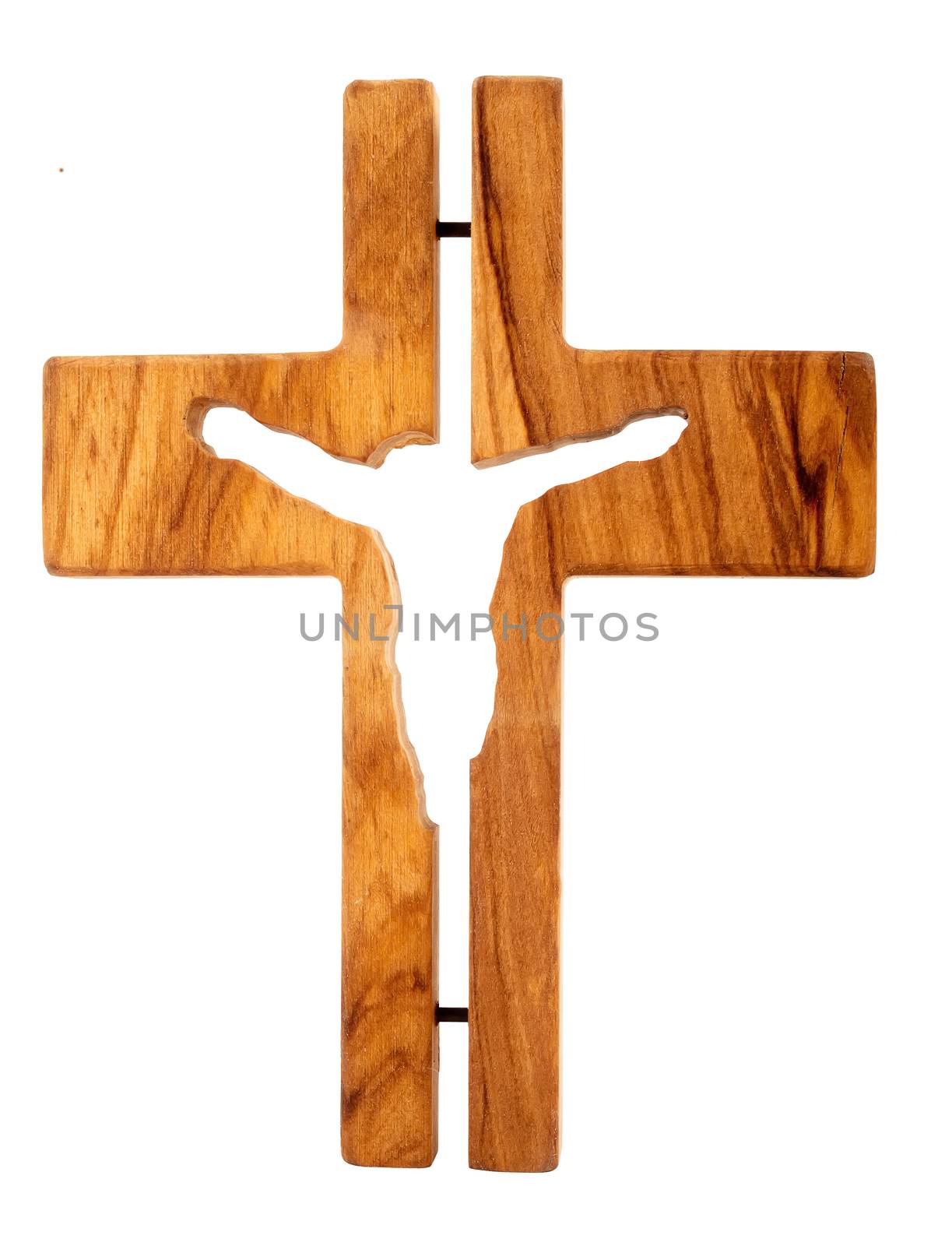 Wooden cross by sewer12