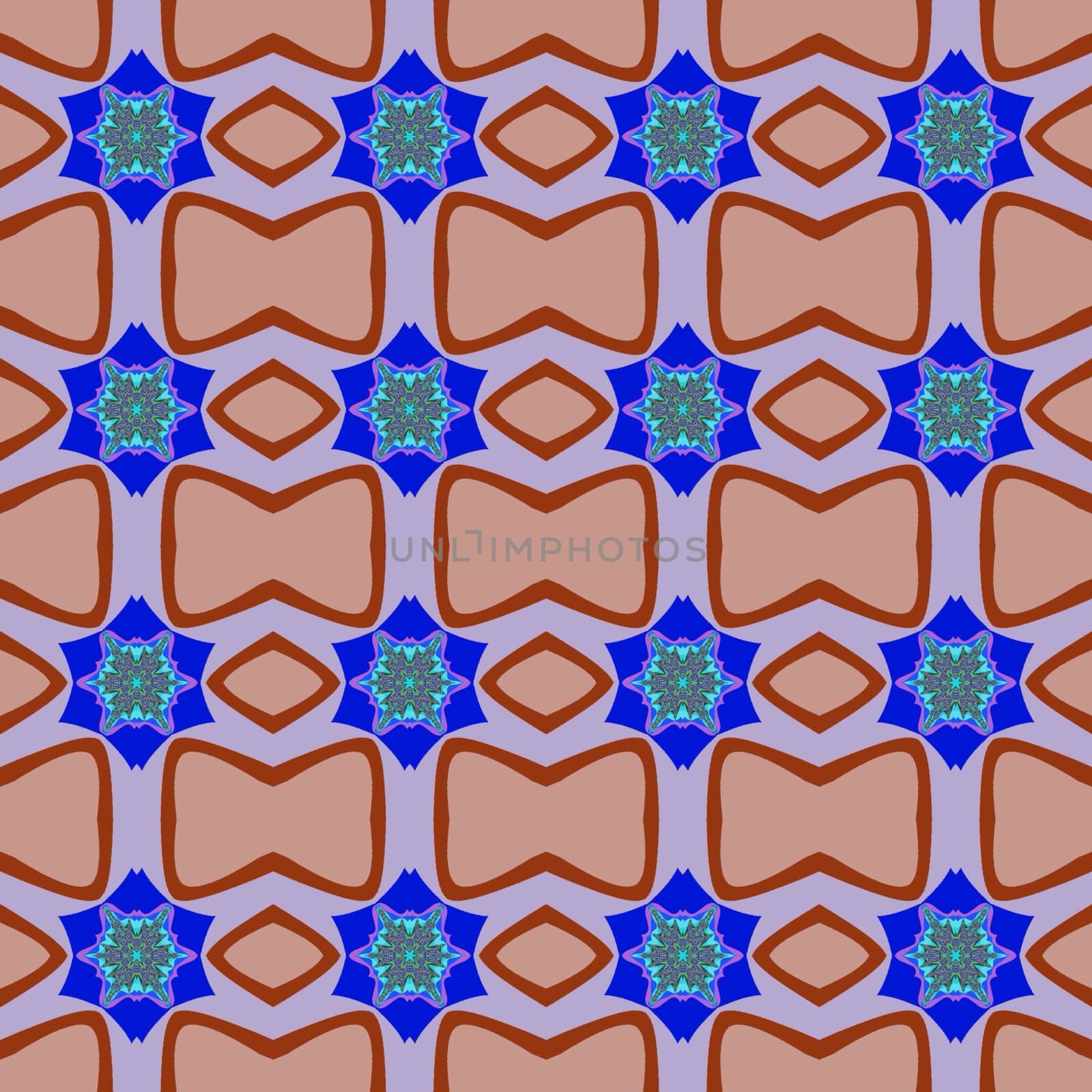 Digital computer graphic - seamless decorative ornament for design.
