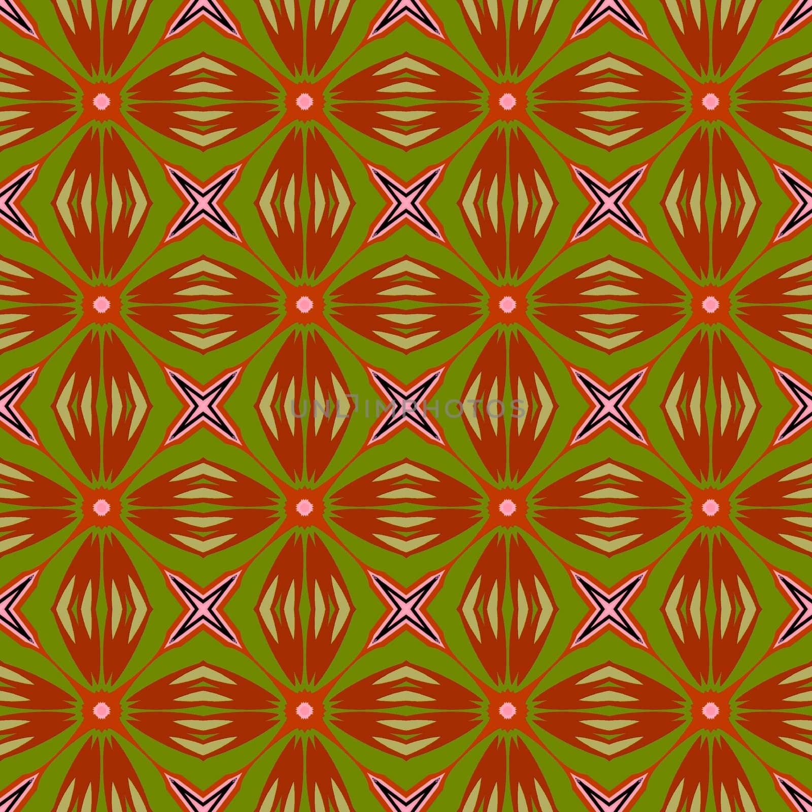 Digital computer graphic - seamless decorative ornament for design.