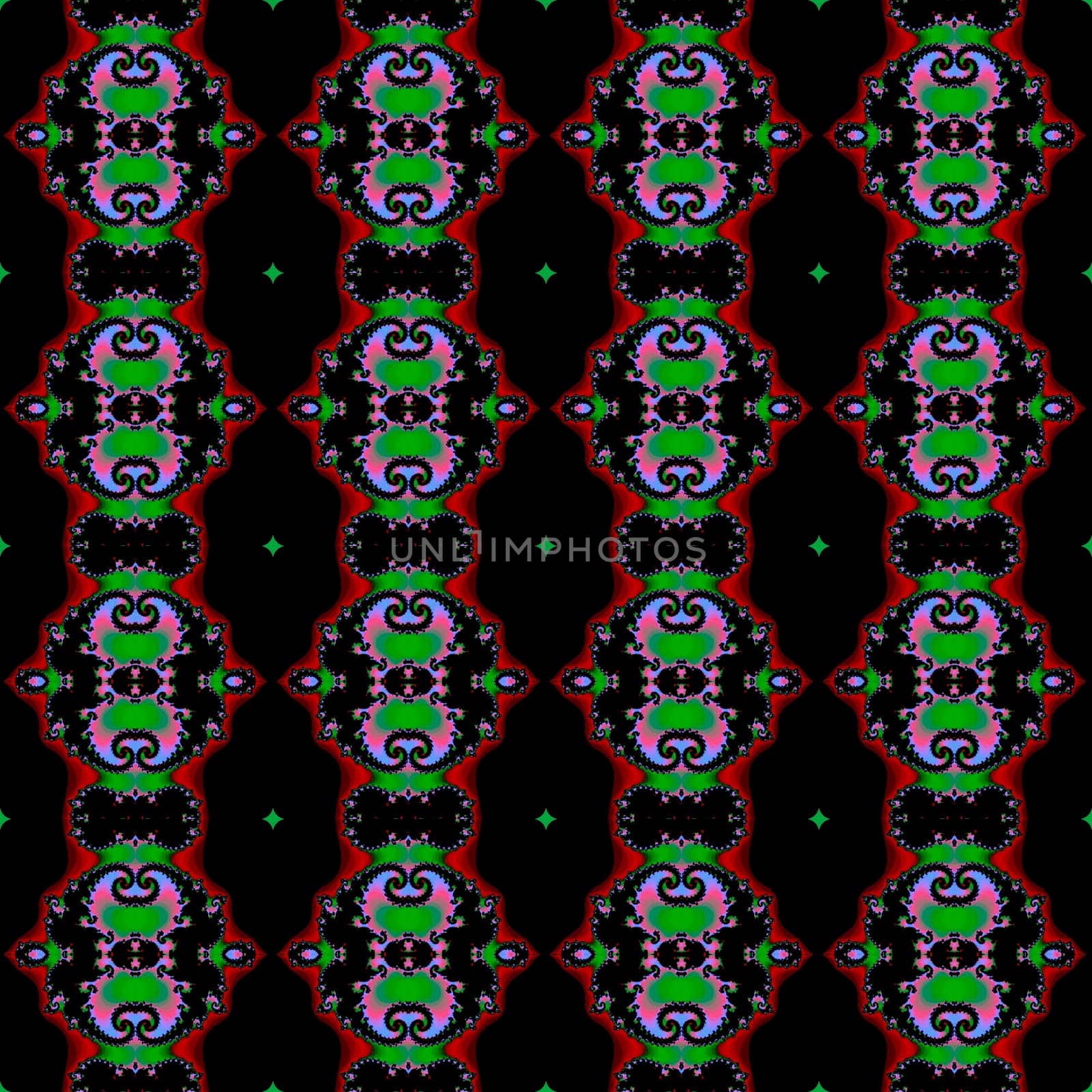 Digital computer graphic - seamless decorative ornament for design.