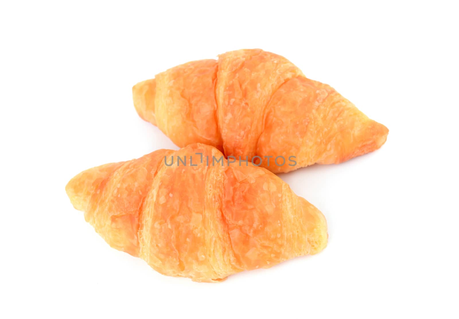 croissant isolated on white background