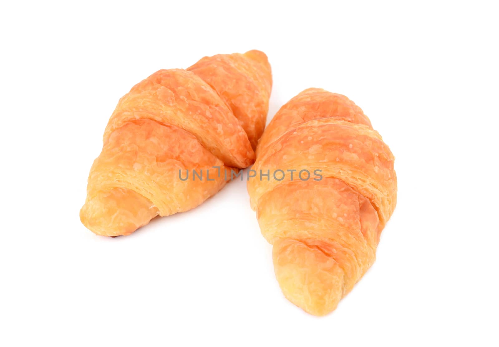 croissant isolated on white background