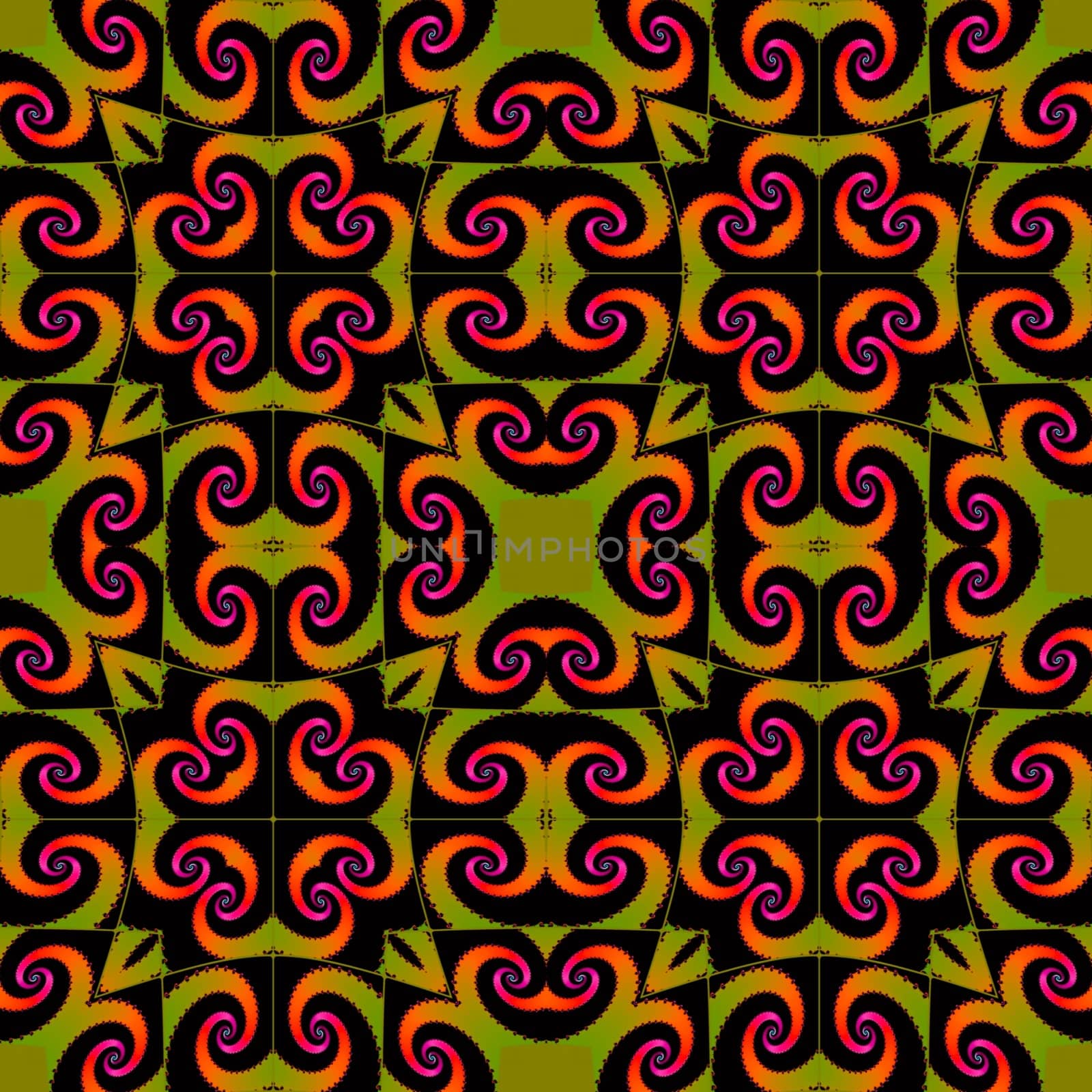 Digital computer graphic - seamless decorative ornament for design.