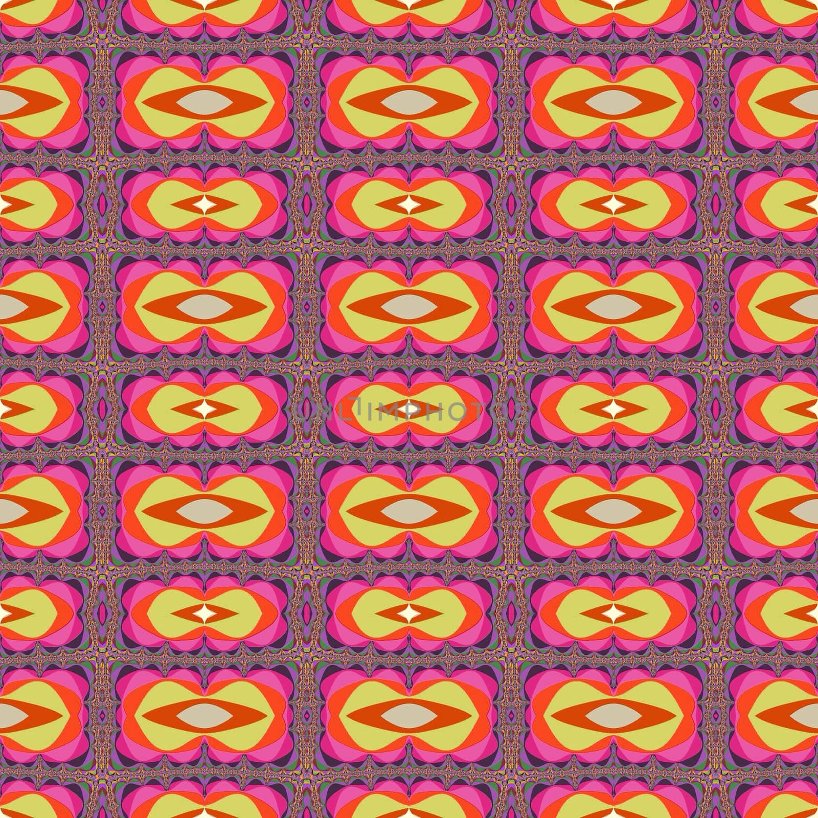 Digital computer graphic - seamless decorative ornament for design.