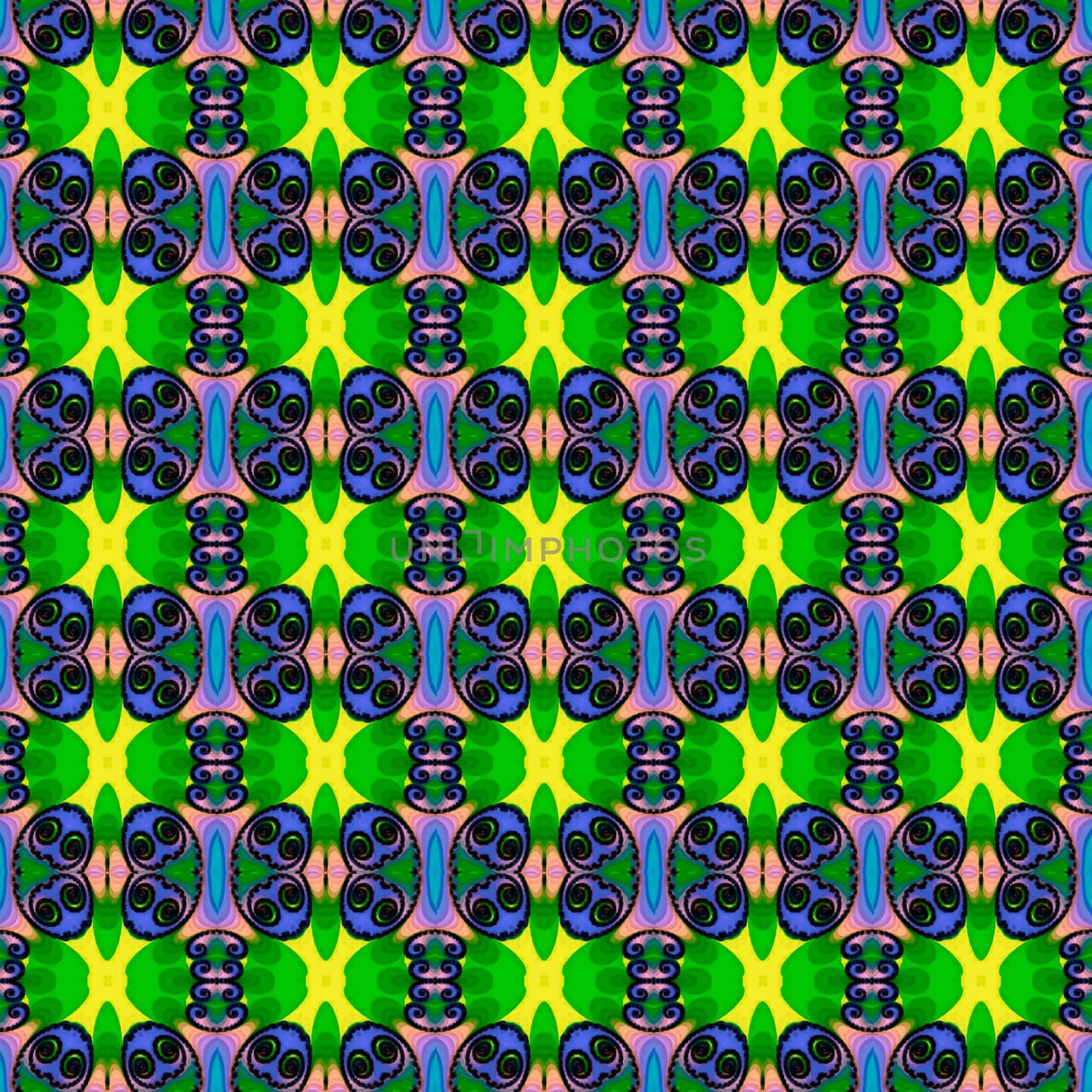 Digital computer graphic - seamless decorative ornament for design.