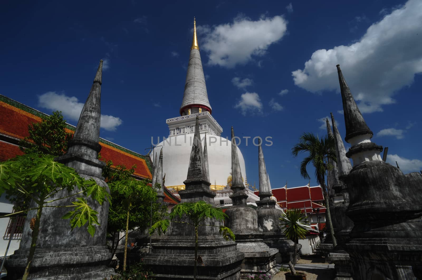 Phra Baromathat Chedi in Nakorn Sri Thammarat